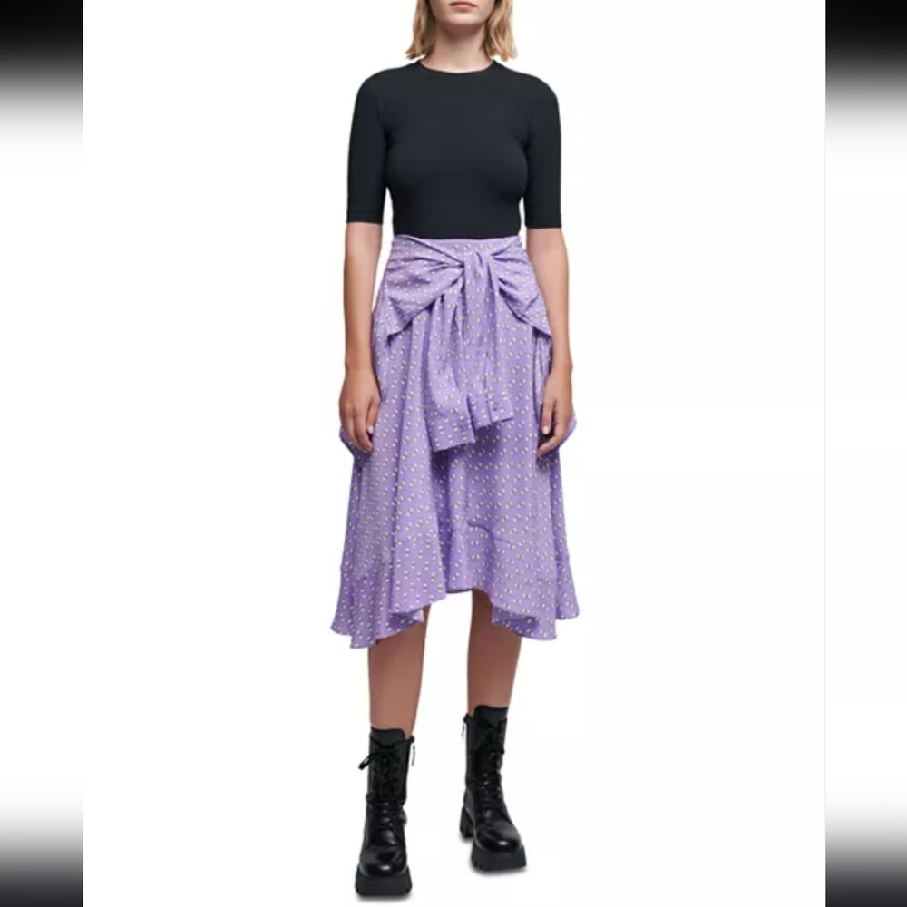 Maje Front tie Dress